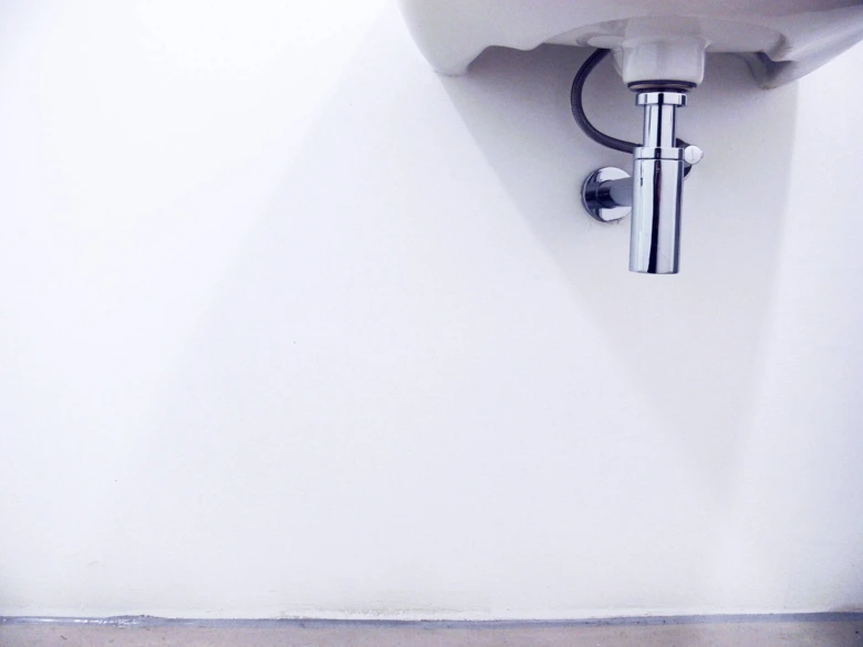 Plumbing under sink